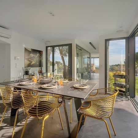 Immogroom - Superbe Villa - Piscine - Vue Mer - Parking - Clim Валлорис Экстерьер фото