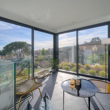 Immogroom - Superbe Villa - Piscine - Vue Mer - Parking - Clim Валлорис Экстерьер фото