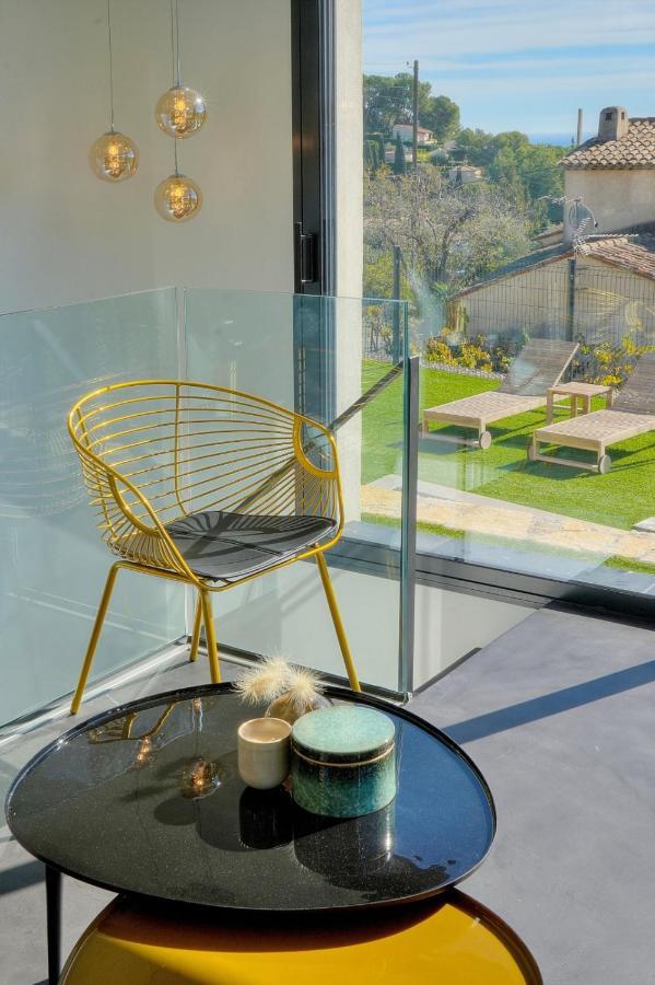 Immogroom - Superbe Villa - Piscine - Vue Mer - Parking - Clim Валлорис Экстерьер фото