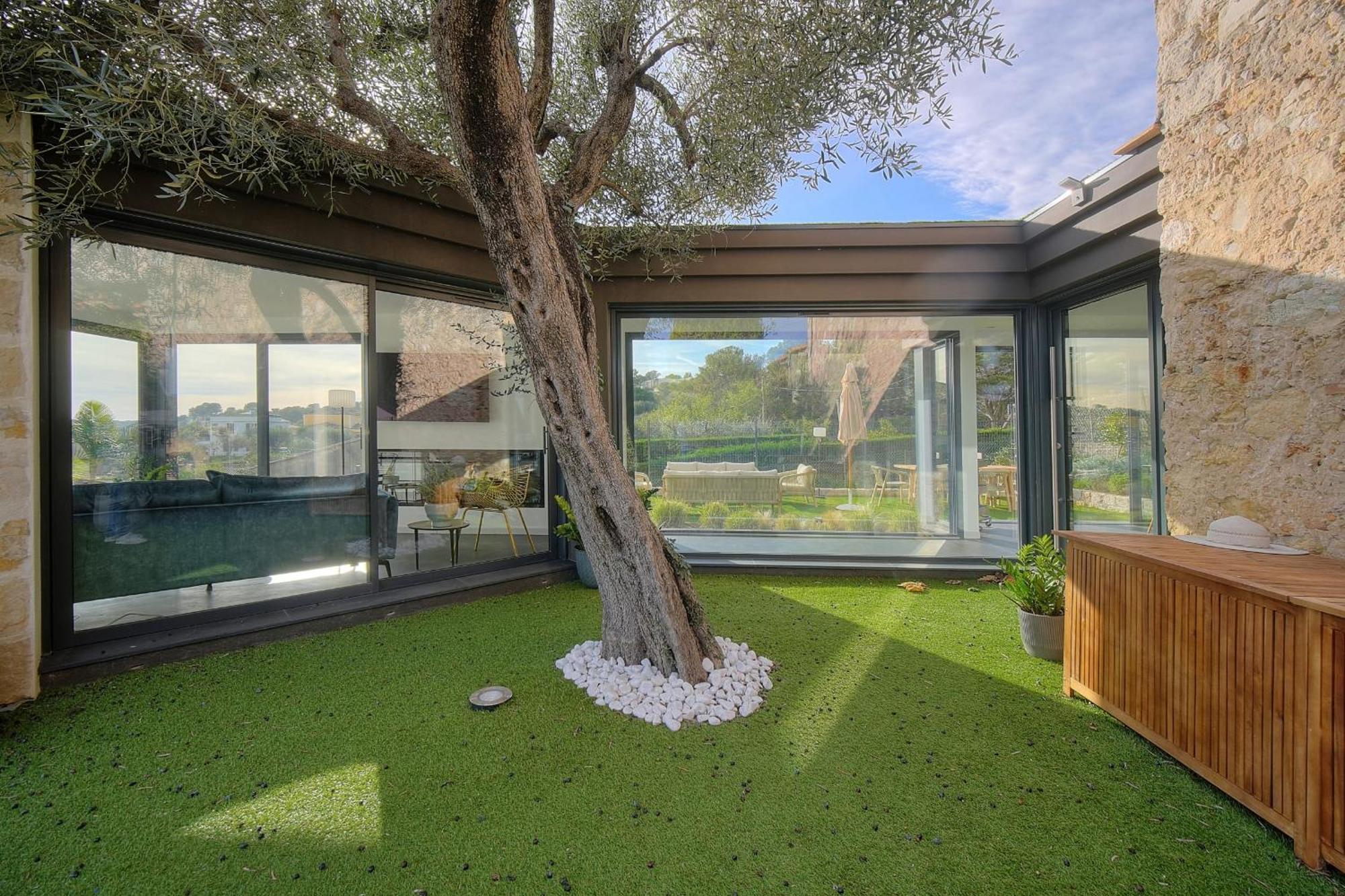 Immogroom - Superbe Villa - Piscine - Vue Mer - Parking - Clim Валлорис Экстерьер фото