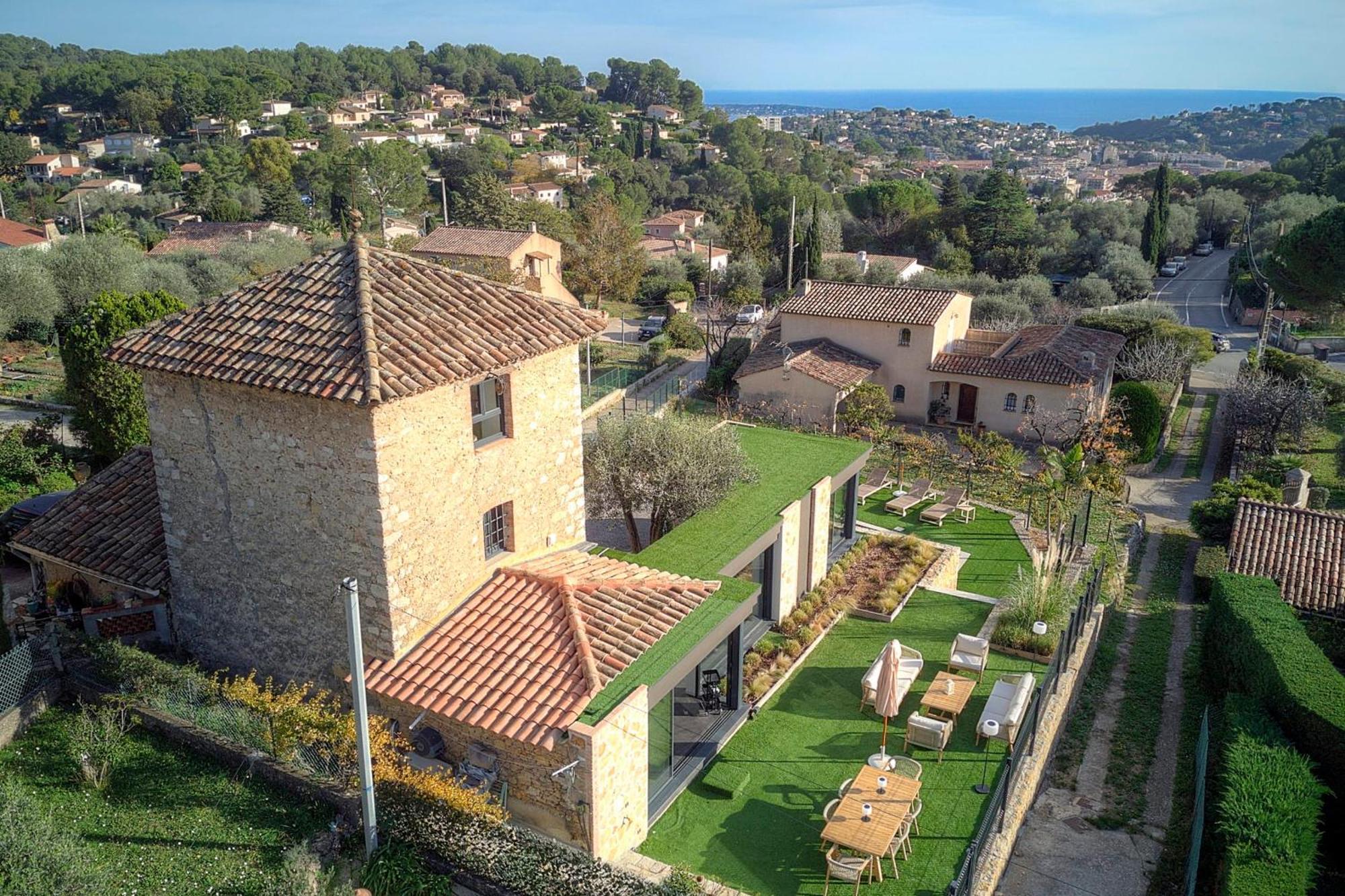 Immogroom - Superbe Villa - Piscine - Vue Mer - Parking - Clim Валлорис Экстерьер фото